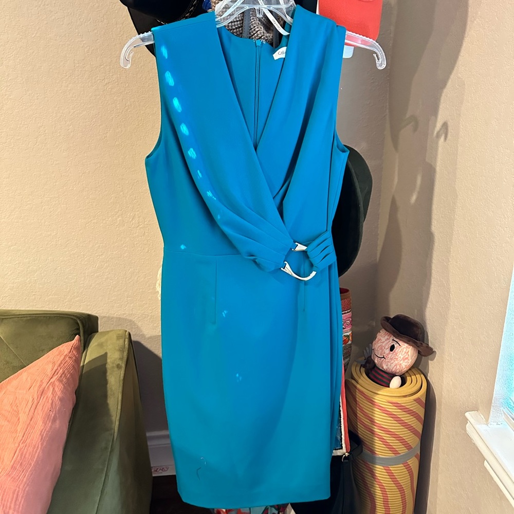 Calvin Klein blue dress